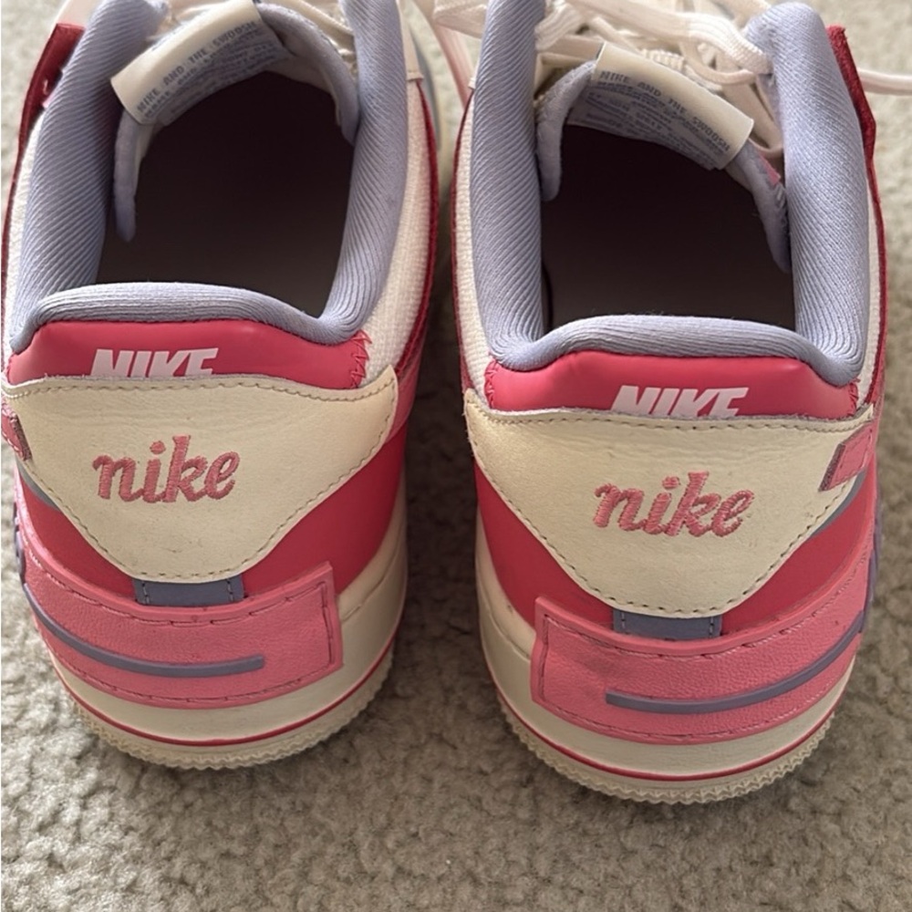 Nike Women's Sneakers - Pink, White, and Purple - Picture 3 of 8